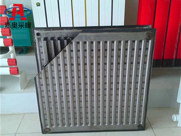 钢制板式散热器细节图  